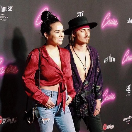 Billy Unger with his loving wife Angela Moreno. 